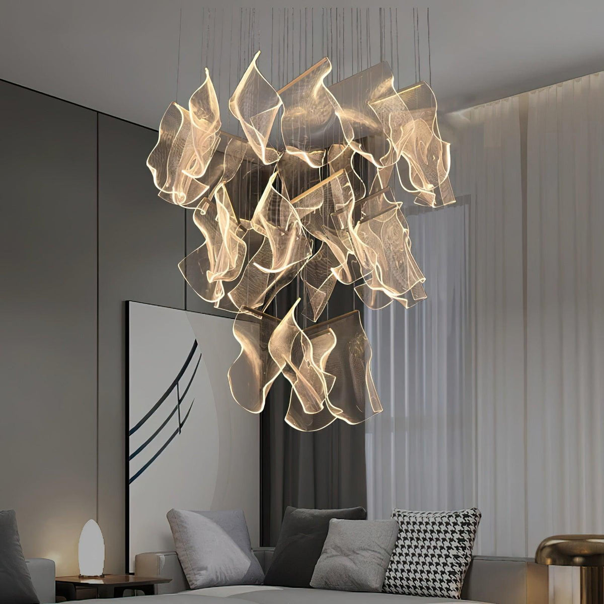 Acrylic Led Chandelier