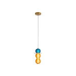 Ripple Glass Pendant Light – Modern LED Hanging Lamp for Dining Room & Living Room
