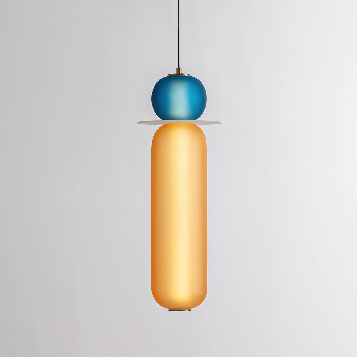 Ripple Glass Pendant Light – Modern LED Hanging Lamp for Dining Room & Living Room