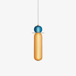 Ripple Glass Pendant Light – Modern LED Hanging Lamp for Dining Room & Living Room