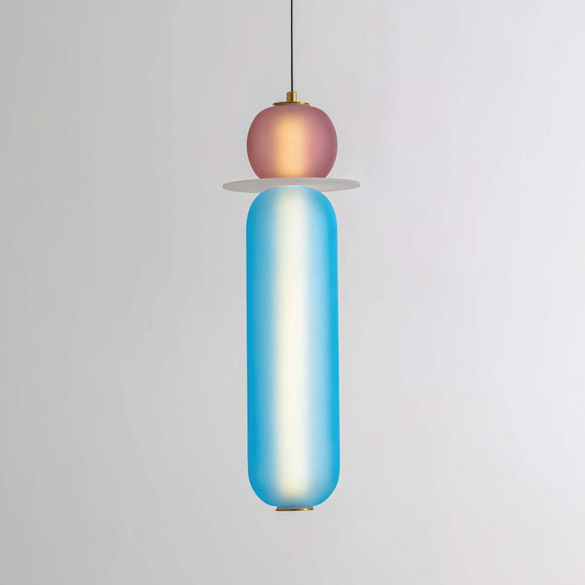 Ripple Glass Pendant Light – Modern LED Hanging Lamp for Dining Room & Living Room
