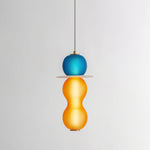 Ripple Glass Pendant Light – Modern LED Hanging Lamp for Dining Room & Living Room