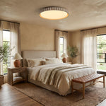 Riva Travertine LED Ceiling Light – Modern Flush Mount for Living Room & Bedroom