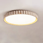 Riva Travertine LED Ceiling Light – Modern Flush Mount for Living Room & Bedroom