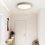 Riva Travertine LED Ceiling Light – Modern Flush Mount for Living Room & Bedroom