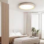 Riva Travertine LED Ceiling Light – Modern Flush Mount for Living Room & Bedroom