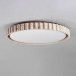 Riva Travertine LED Ceiling Light – Modern Flush Mount for Living Room & Bedroom