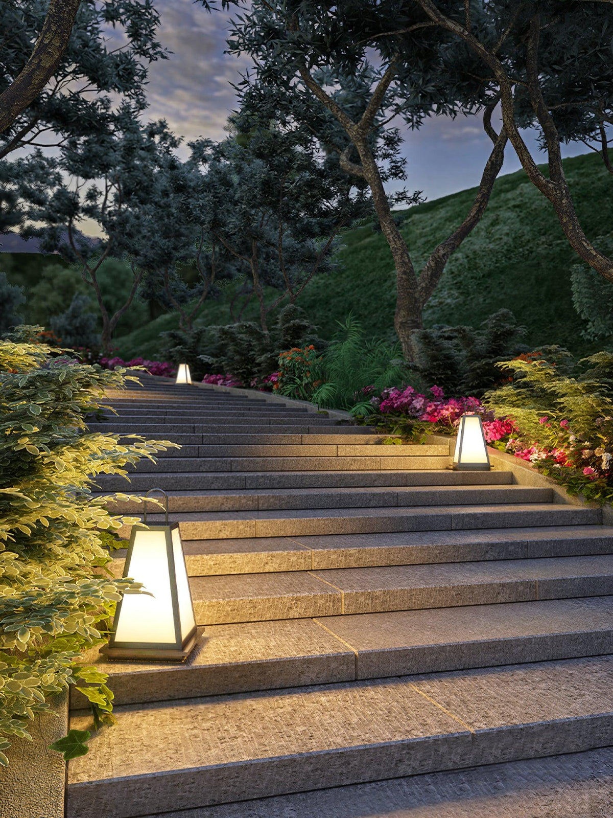 Roam Lantern Garden Solar Outdoor Lamp