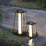 Roam Portable Outdoor Floor Lamp in Stainless Steel, IP65 Rated
