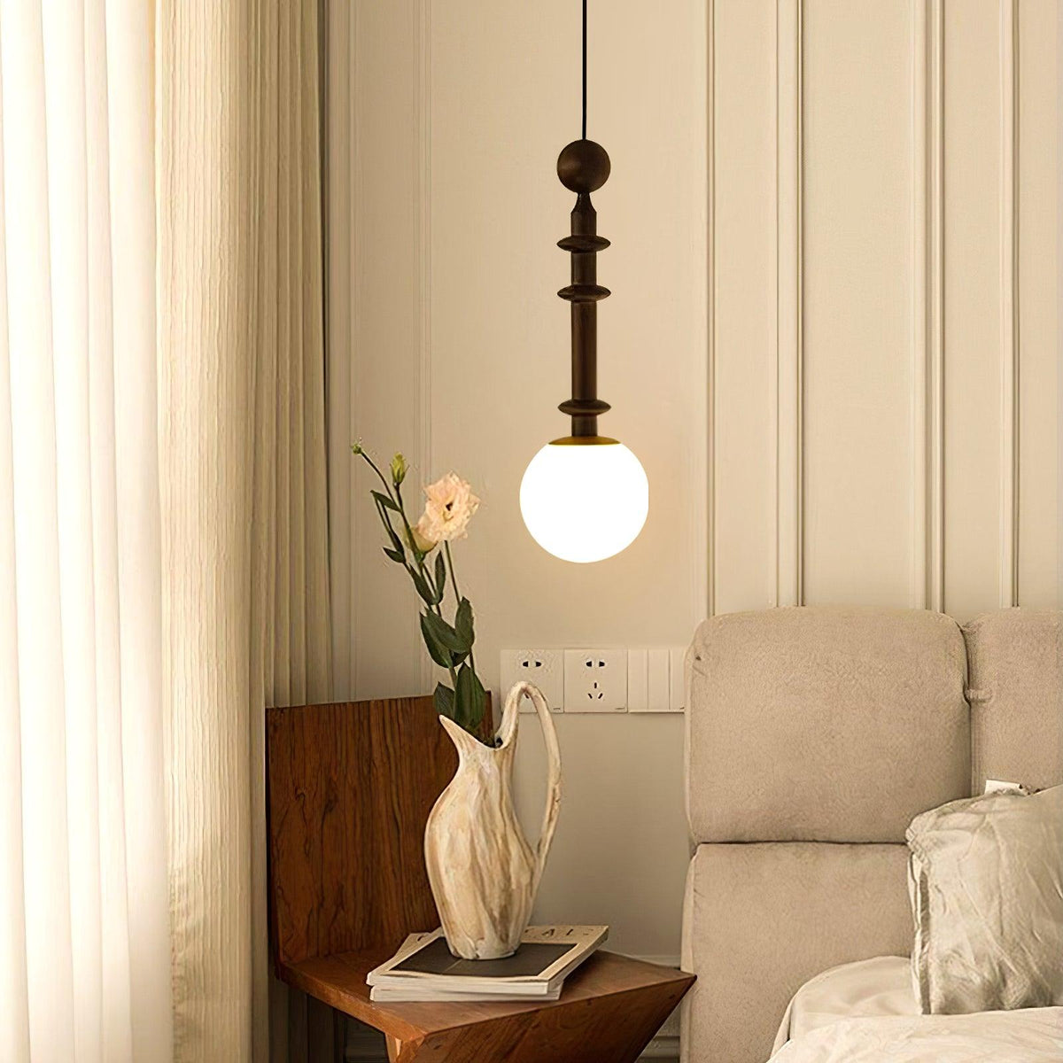 roman-column-pendant-light
