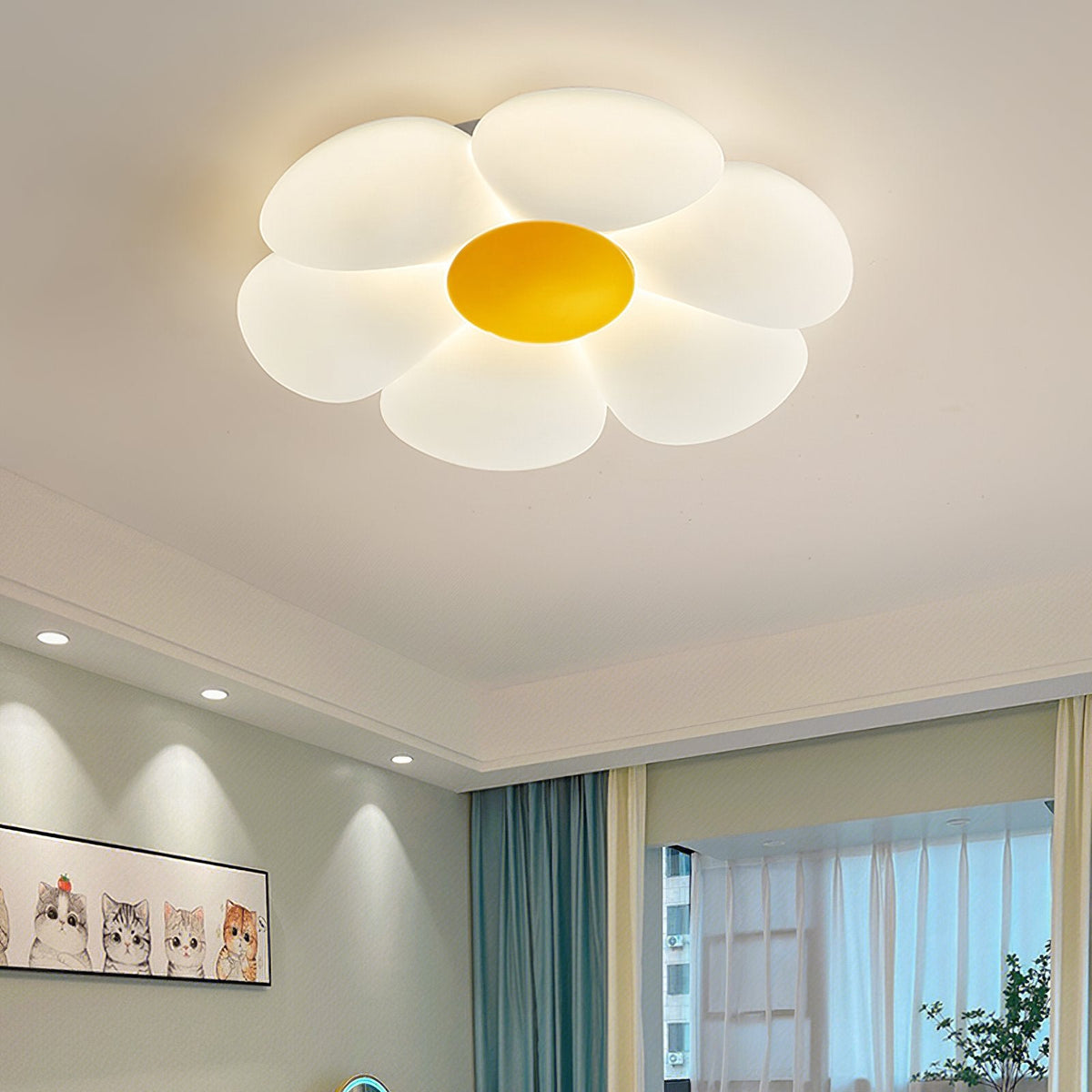 Romantic Flower LED Ceiling Light