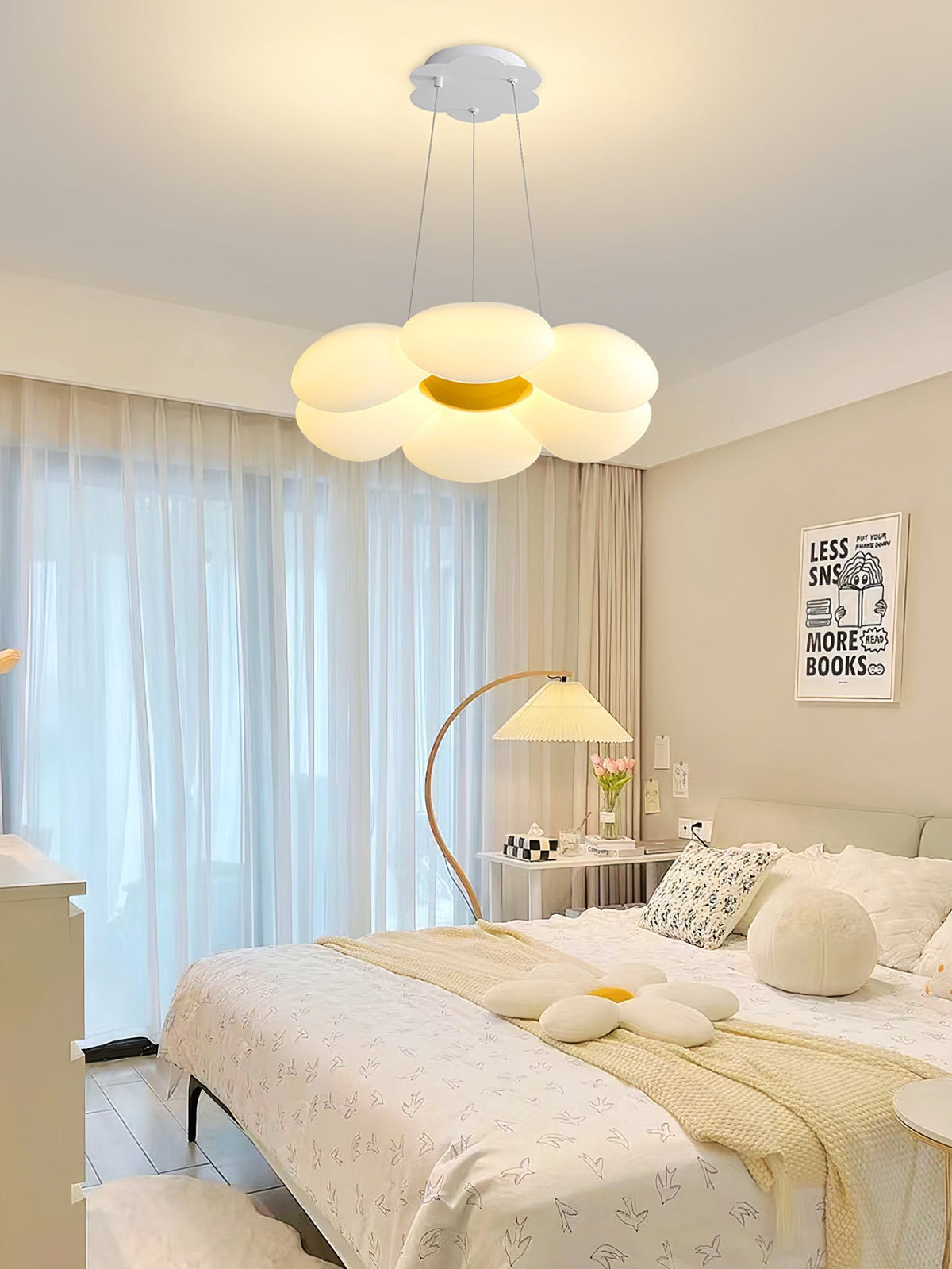 Romantic Flower LED Pendant Light