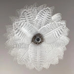 Rosalind Clear Glass Floral Cascade Chandelier for Elegant Interiors