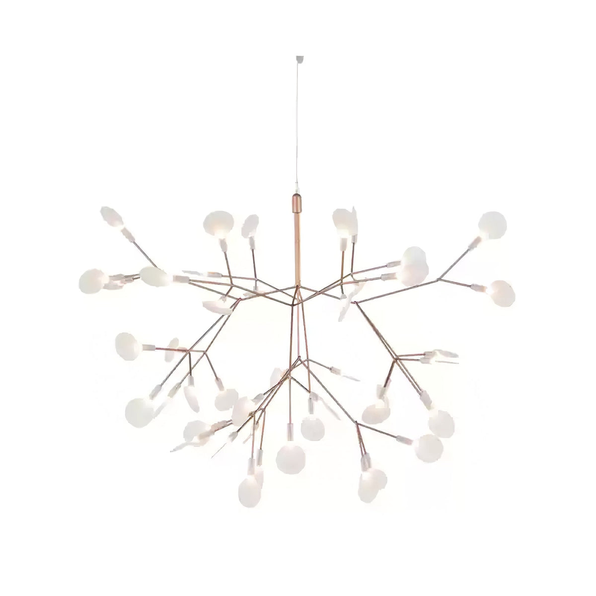 Rose Gold Firefly Led Chandelier