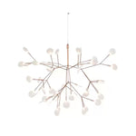 Rose Gold Firefly Led Chandelier