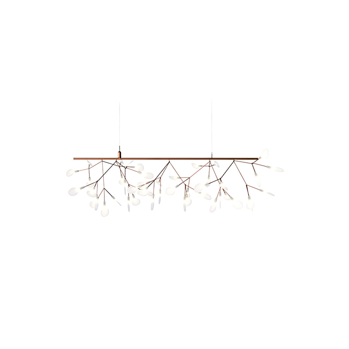 Rose Gold Firefly Led Chandelier