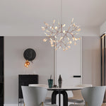 Rose Gold Firefly Led Chandelier