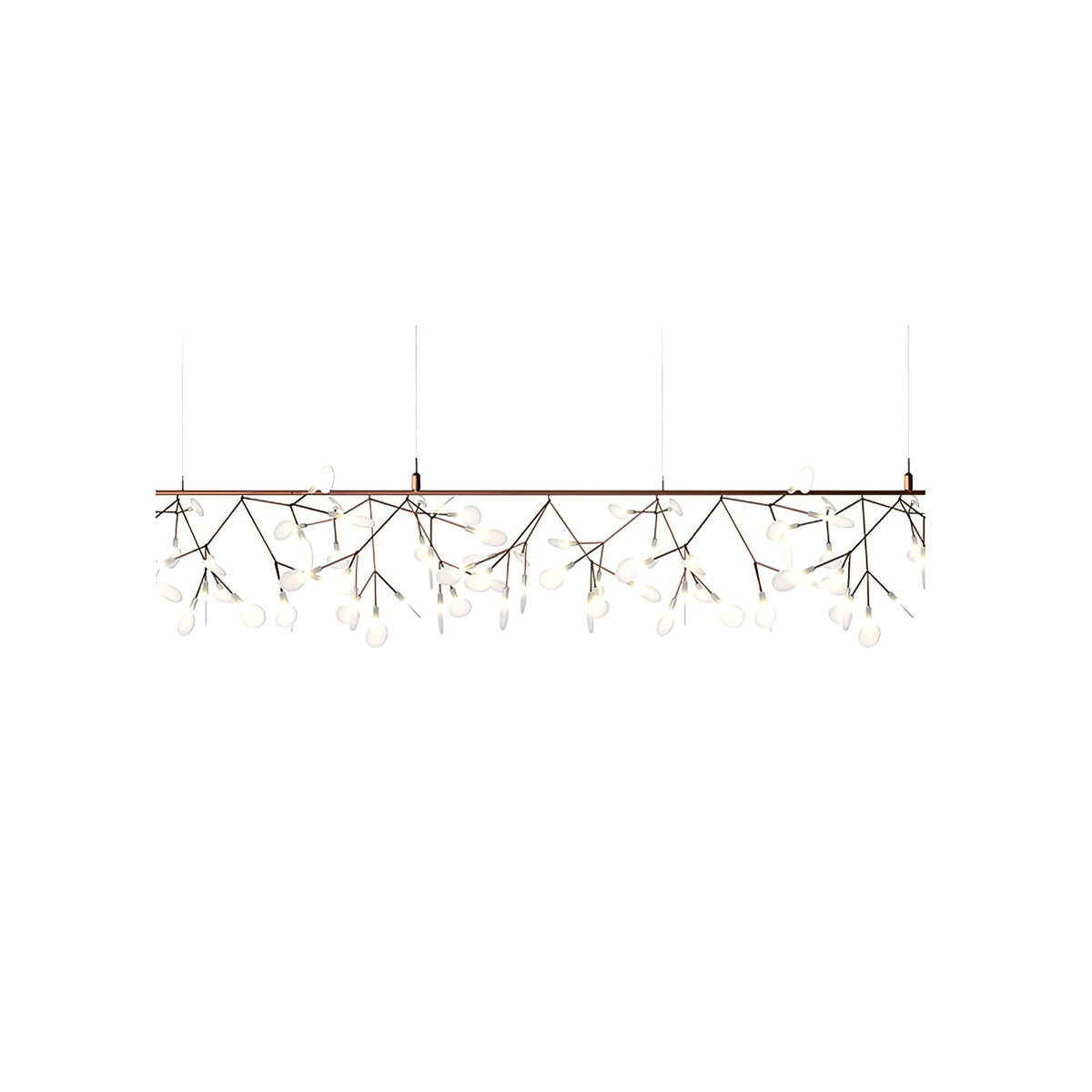 Rose Gold Firefly Led Chandelier