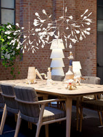 Rose Gold Firefly Led Chandelier
