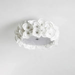 Rose Hydrangea Ceiling Lamp
