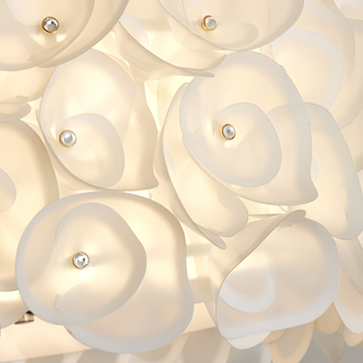 Rose Hydrangea Ceiling Lamp