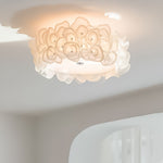 Rose Hydrangea Ceiling Lamp