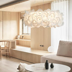 Rose Hydrangea Chandelier