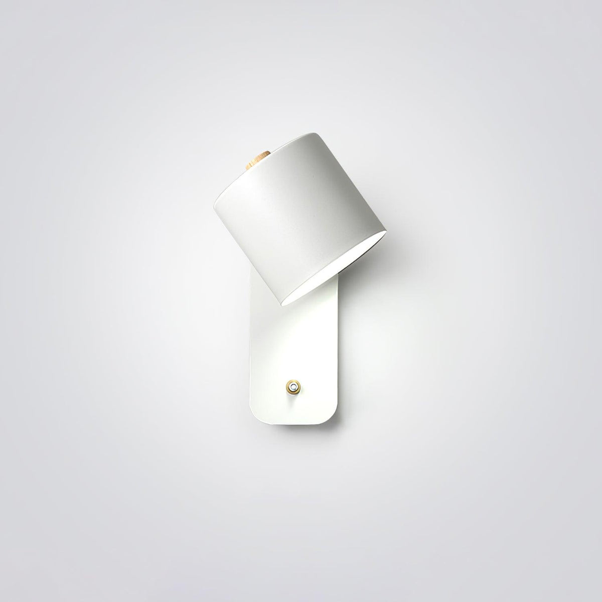 Rotatable Cylinder Plug In Wall Lamp