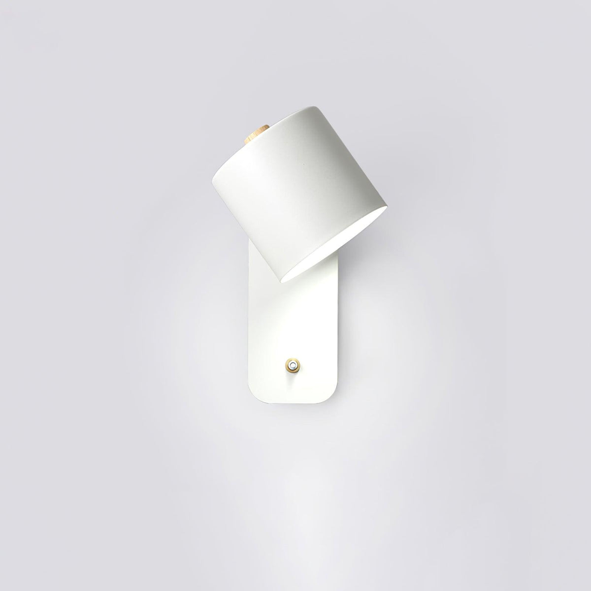 Rotatable Cylinder Plug In Wall Lamp