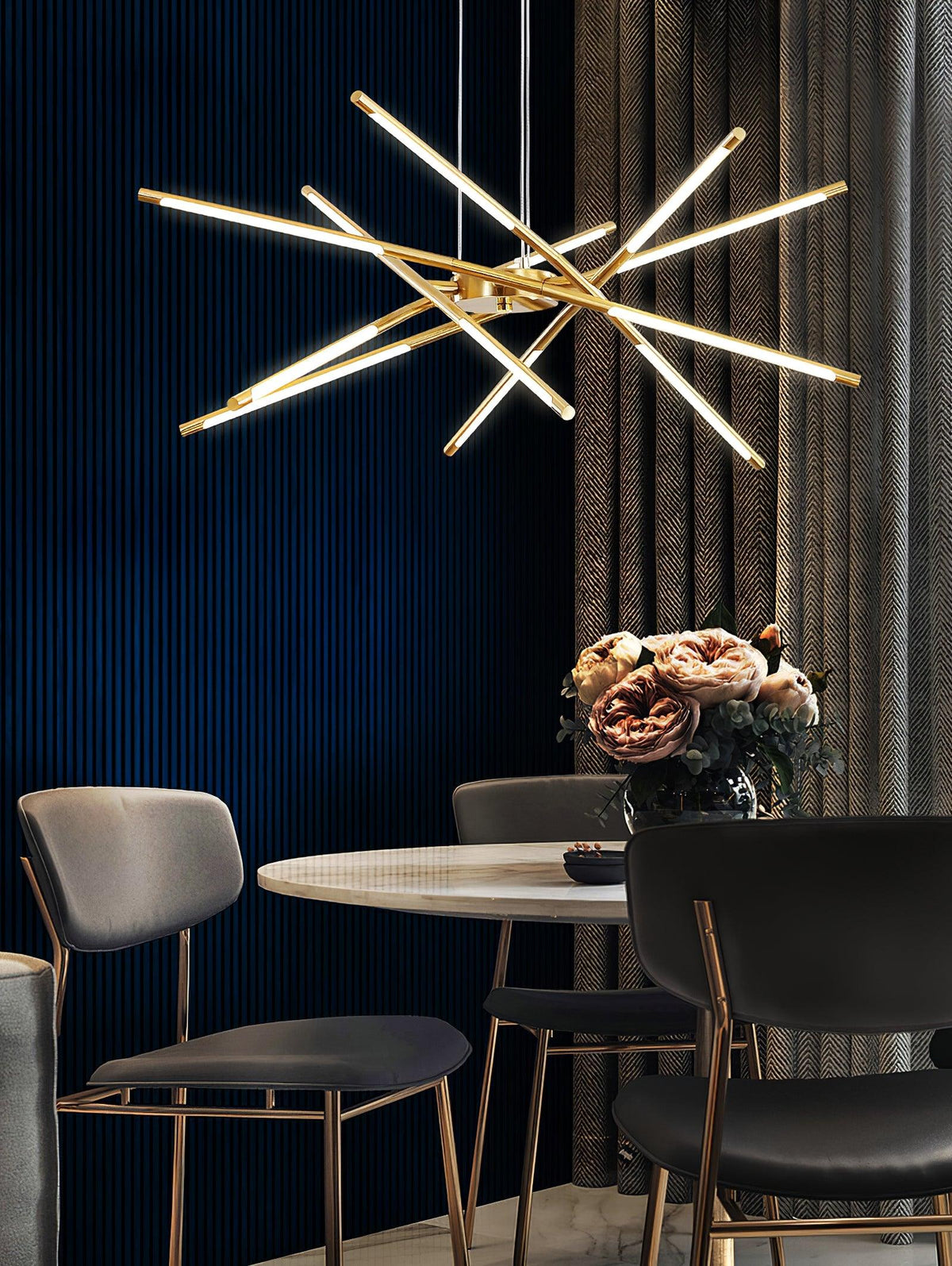 Rotatable Led Chandelier