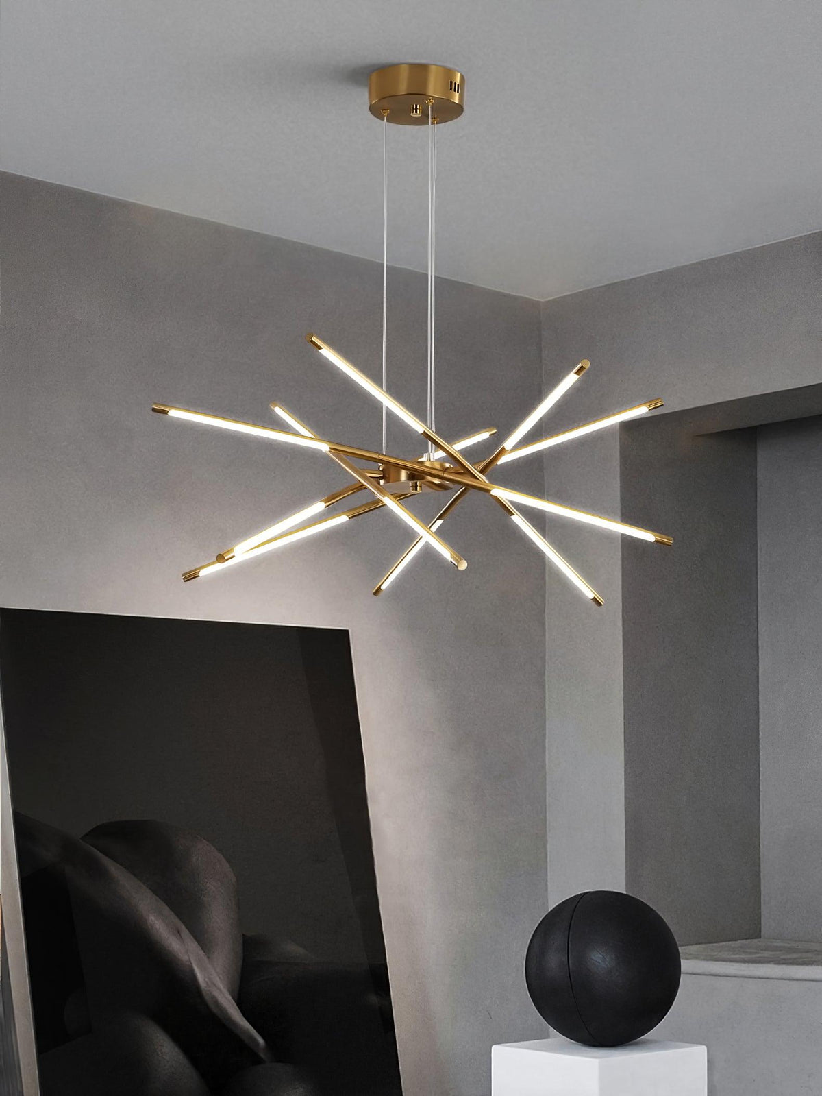 Rotatable Led Chandelier