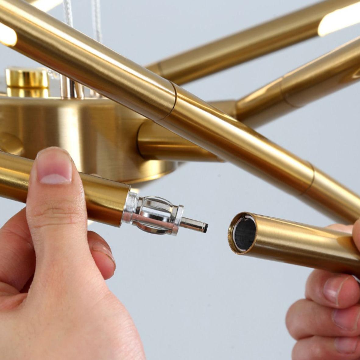 Rotatable Led Chandelier