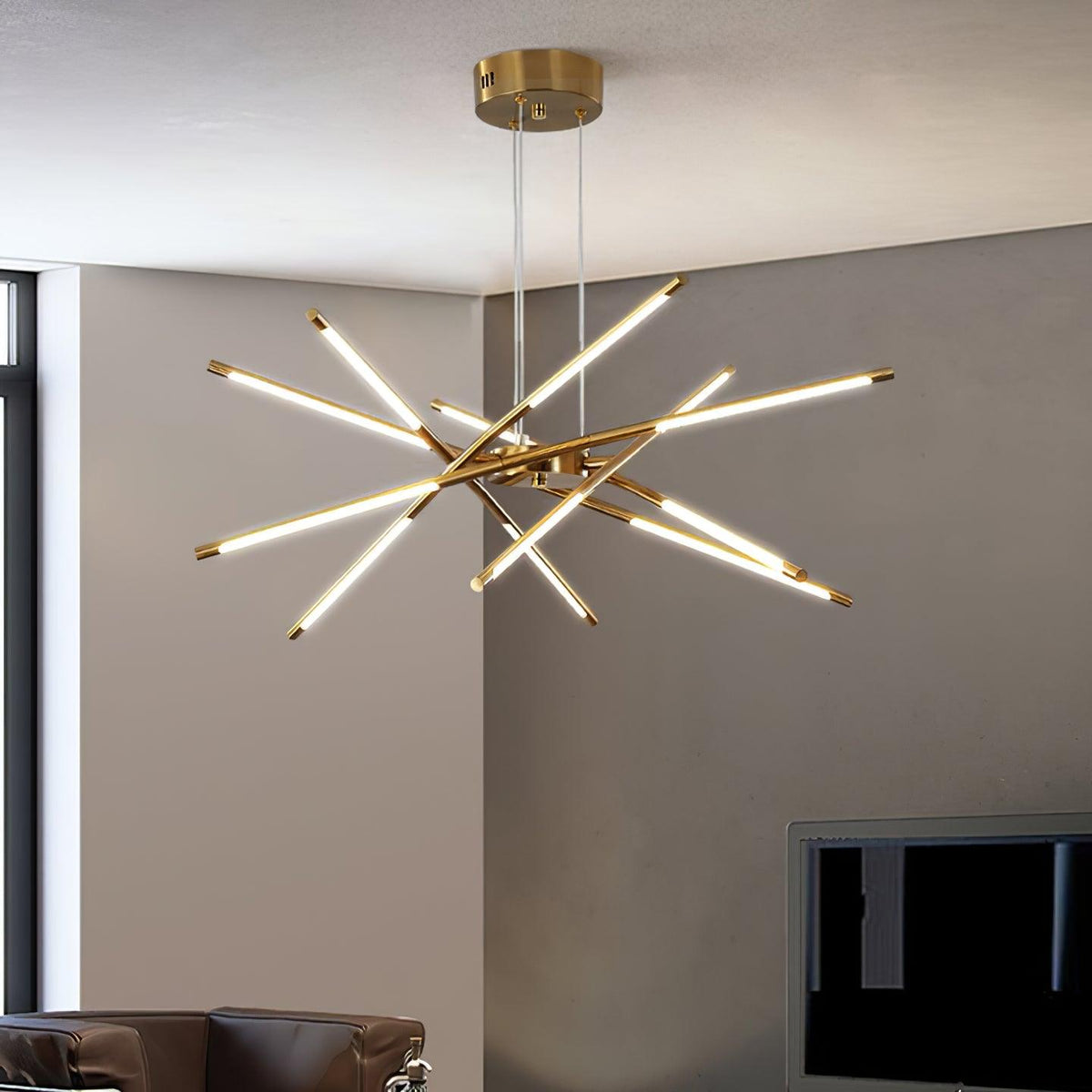 Rotatable Led Chandelier
