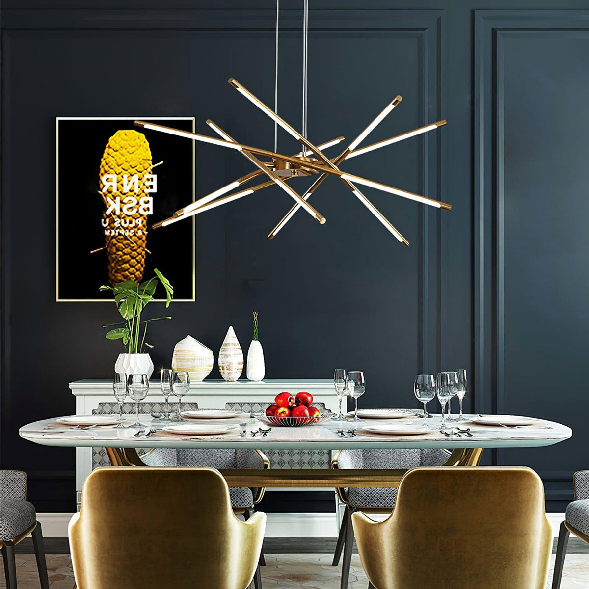 Rotatable Led Chandelier