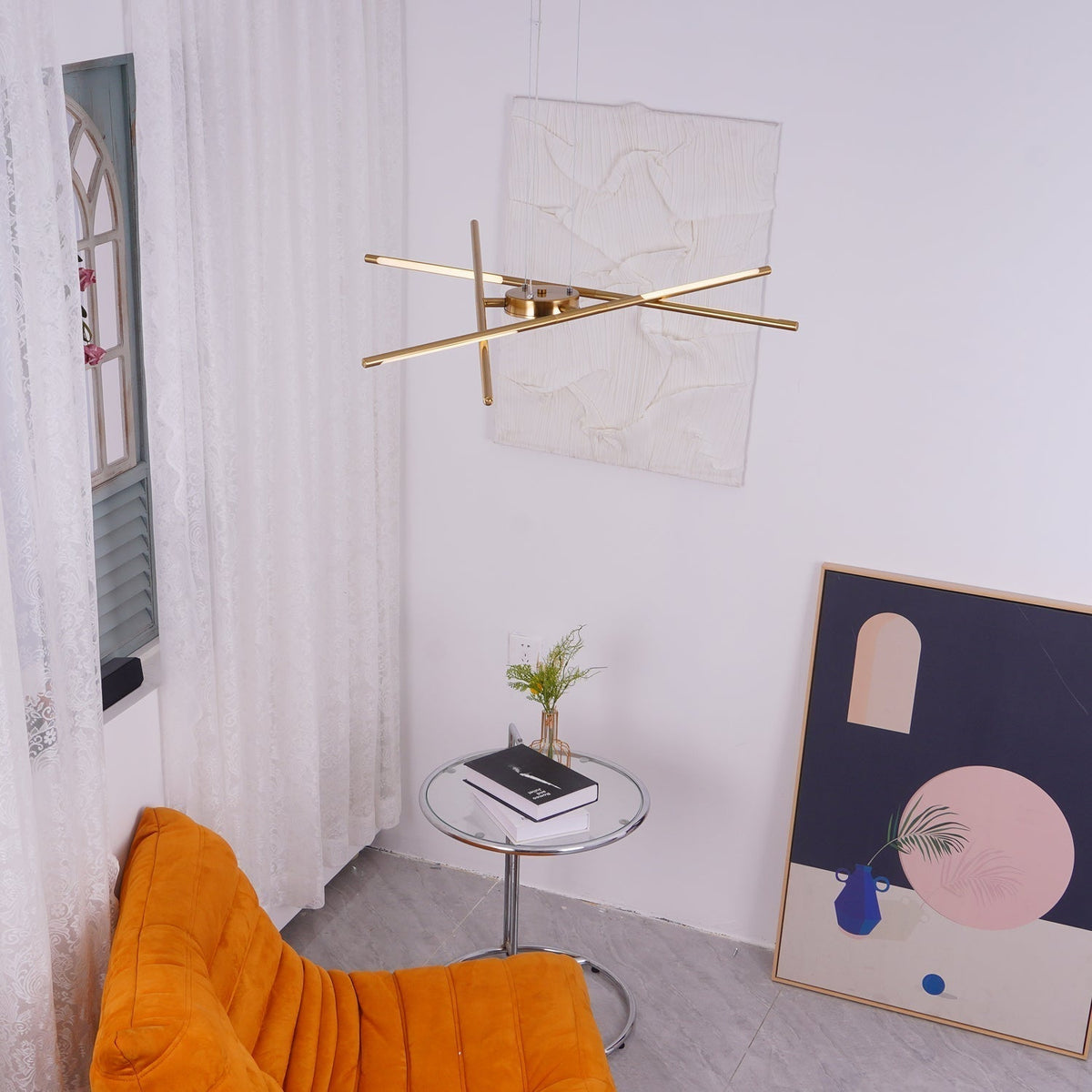 Rotatable Led Chandelier