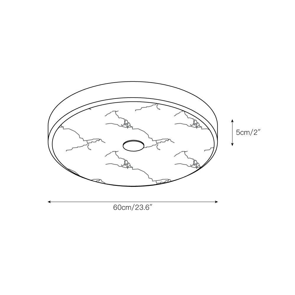 round-mosaic-alabaster-ceiling-lamp