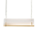 Modern Gold LED Arch Chandelier for Dining Room and Living Space