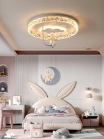 Round Carousel Childrens Ceiling Lamp