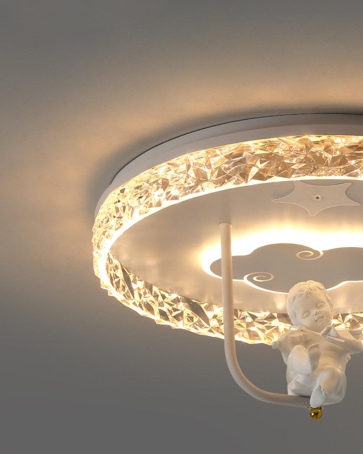 Round Carousel Childrens Ceiling Lamp