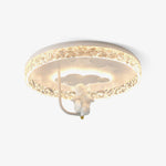 Round Carousel Childrens Ceiling Lamp