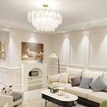 Round Cloud Glass Pendant Light