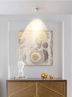 Round Folding Rotating Spotlight