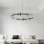 Round Irregular Chandelier