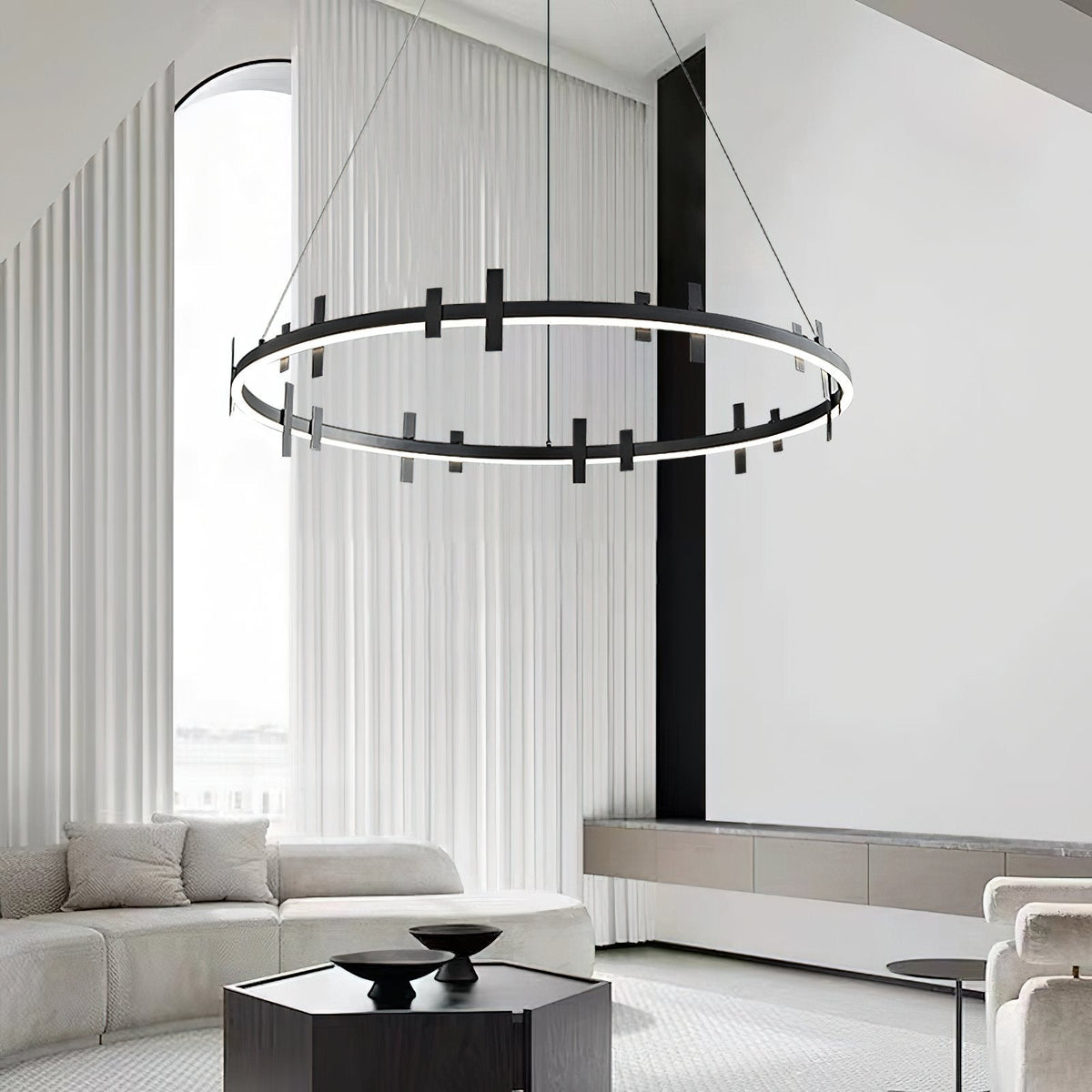 Round Irregular Chandelier
