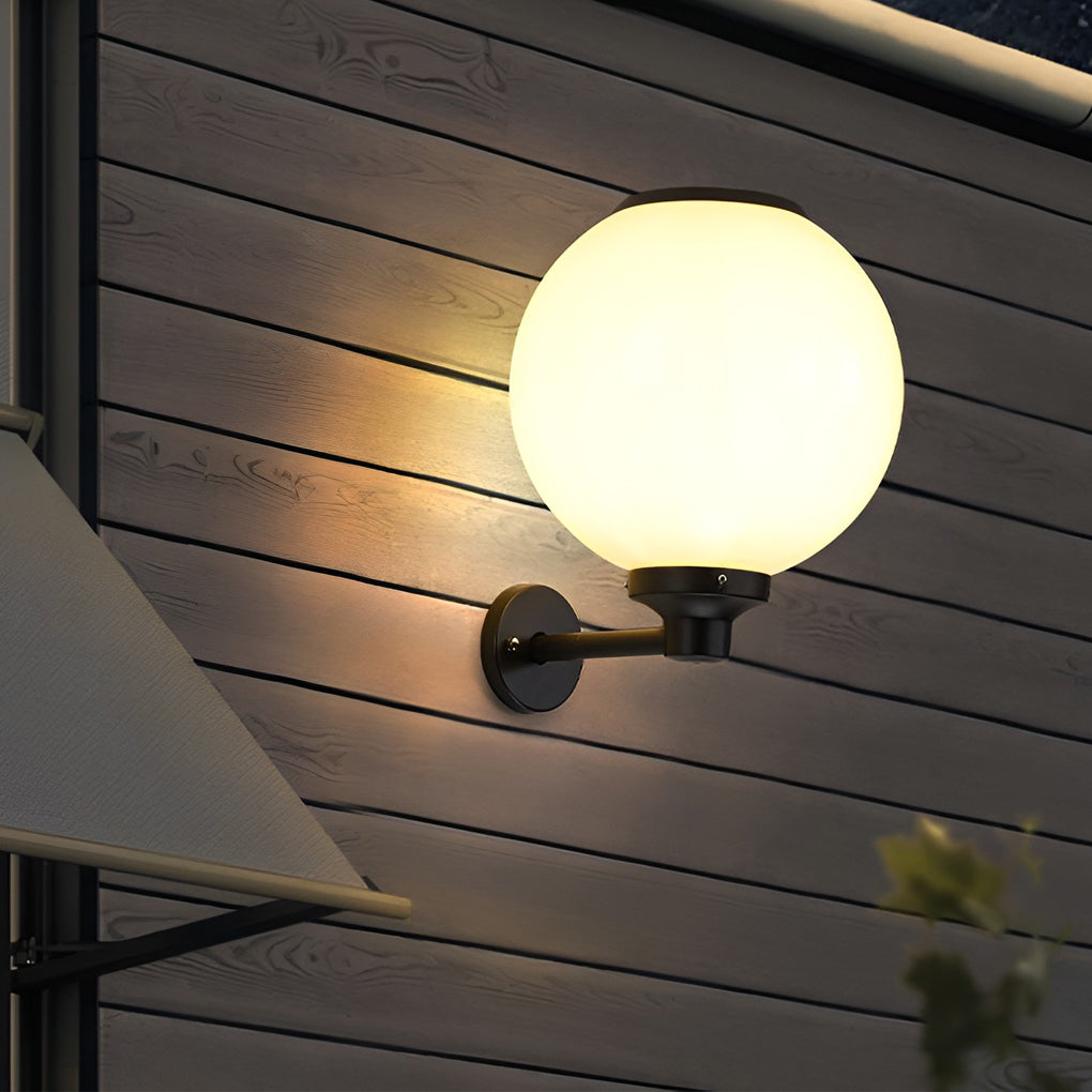 Round Modern Solar Wall Light Li002004
