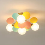 Round Macaron Ceiling Lamp
