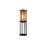 Round Pillar Acrylic Lantern Outdoor Lamp