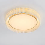 Round Pleated Ceiling Lamp