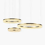 Round Ring Crystal Chandeliers