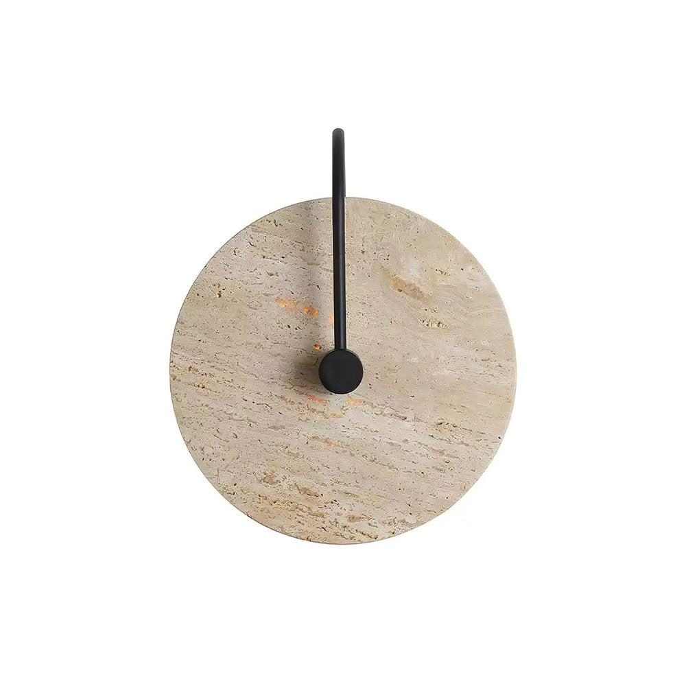 round-travertine-wall-lamp